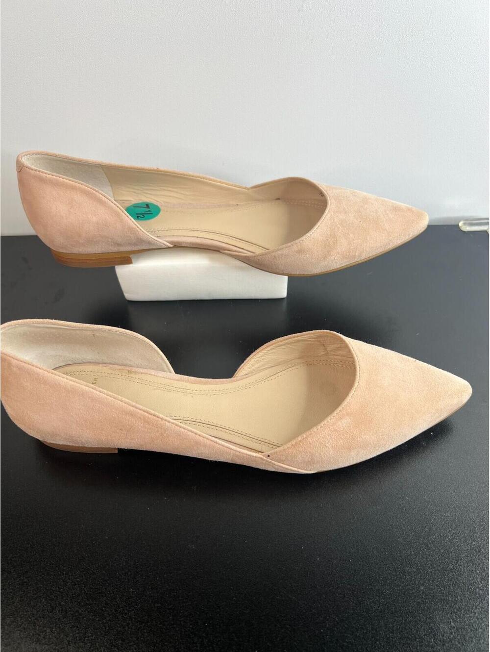 NEW Marc Fisher Labela Womens Slingback Pointed-Toe  Pump-Nude Suede Size 7.5M - Picture 9 of 13